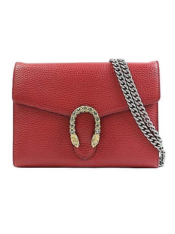 Gucci Dionysus Red Leather Wallet (view 1)
