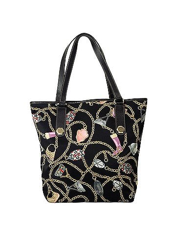 Gucci Charmy Black Synthetic Tote Bag (view 1)