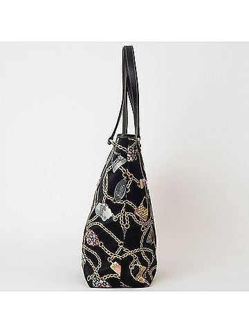 Gucci Charmy Black Synthetic Tote Bag (view 2)