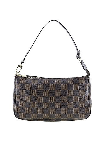 Louis Vuitton Brown Canvas Clutch Bag (view 1)