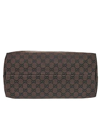 Gucci Gg Canvas Brown Canvas Tote Bag (view 2)