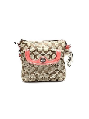 Coach Beige Leather Shopper Bag (view 1)