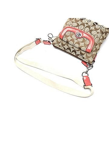 Coach Beige Leather Shopper Bag (view 2)