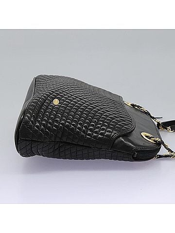 Bally Black Leather Shoulder Bag (view 2)