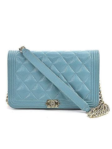 Chanel Boy Gold Leather Wallet (view 1)