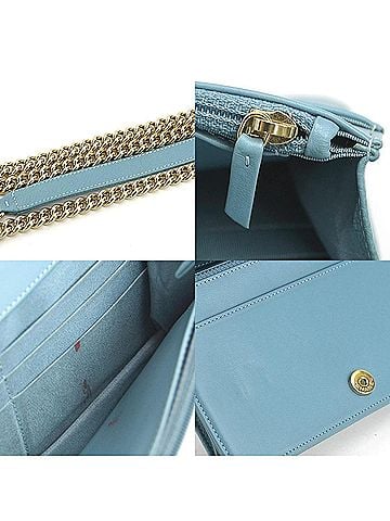Chanel Boy Gold Leather Wallet (view 2)