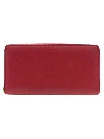 Gucci Bamboo Red Leather Wallet (view 1)