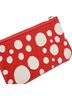 Louis Vuitton 100% Leather Solid Red Pochette Clés Red Leather Clutch Bag One size - photo 7