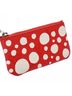 Louis Vuitton 100% Leather Solid Red Pochette Clés Red Leather Clutch Bag One size - photo 8