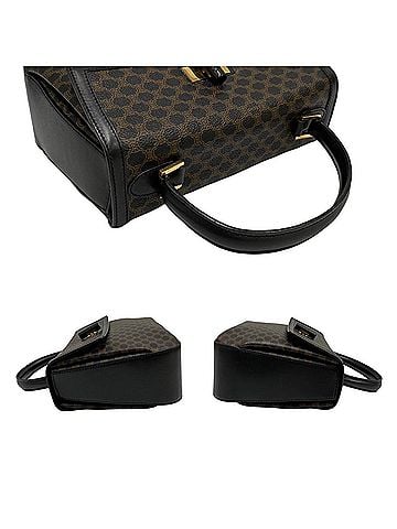 Céline Kelly Brown Leather Handbag (view 2)