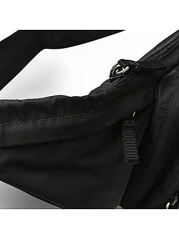 Prada Tessuto Black Synthetic Clutch Bag (view 2)