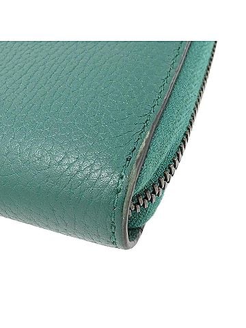 Gucci Bamboo Green Leather Wallet (view 2)