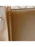 Gucci 100% Canvas Solid Tan Interlocking G Beige Canvas Tote Bag One size - photo 5