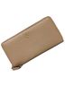 Gucci 100% Leather Solid Pink Zip Around Pink Leather Wallet One size - photo 1