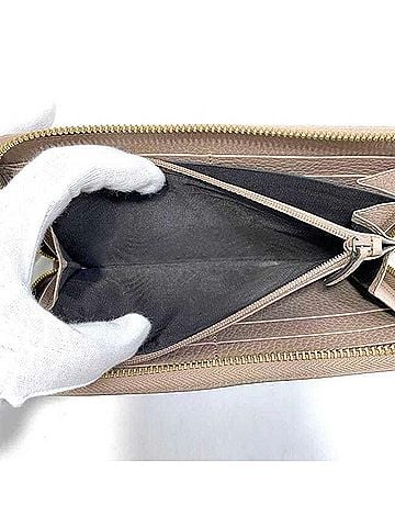 Gucci Zip Around Pink Leather Wallet (view 2)