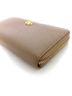 Gucci 100% Leather Solid Pink Zip Around Pink Leather Wallet One size - photo 6