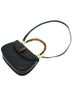 Gucci 100% Leather Solid Black Bamboo Black Leather Handbag One size - photo 7