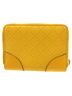 Gucci 100% Canvas Solid Yellow Yellow Canvas Wallet One size - photo 3