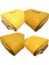 Gucci 100% Canvas Solid Yellow Yellow Canvas Wallet One size - photo 4