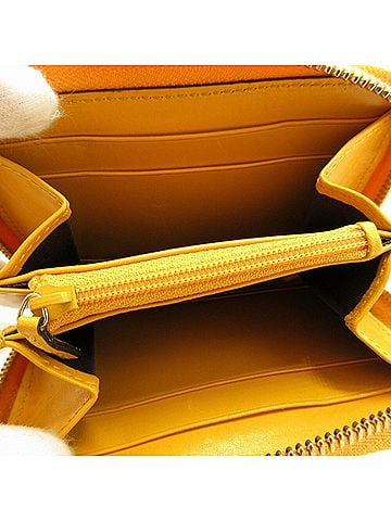 Gucci Yellow Canvas Wallet (view 2)