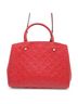 Louis Vuitton 100% Leather Solid Red Montaigne Red Leather Handbag One size - photo 1