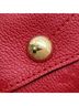 Louis Vuitton 100% Leather Solid Red Montaigne Red Leather Handbag One size - photo 6