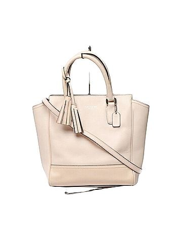 Coach Pink Leather Shoulder Bag (view 1)