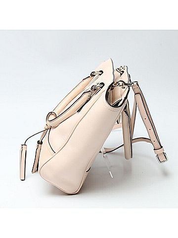 Coach Pink Leather Shoulder Bag (view 2)