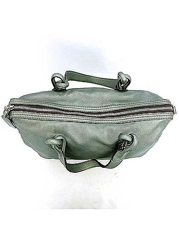 Loewe Fiesta Green Leather Handbag (view 2)