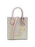 Michael Kors 100% Canvas Solid White Mercer White Canvas Handbag One size - photo 1