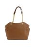 Michael Kors 100% Leather Solid Brown Jet Set Brown Leather Tote Bag One size - photo 3