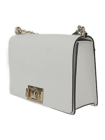 FURLA White Leather Handbag (view 2)