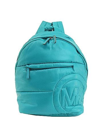 Michael Kors Rae Blue Synthetic Backpack Bag (view 1)