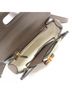 Gucci 100% Canvas Solid Brown Bamboo Brown Canvas Handbag One size - photo 5