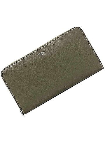 Céline Portefeuille Veau Brown Leather Wallet (view 1)
