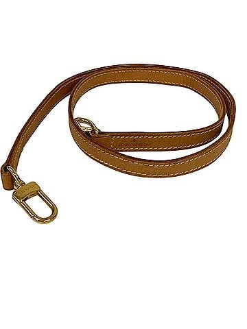 Louis Vuitton Shoulder Strap Brown Leather Bag Jewelry (view 1)