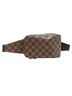 Louis Vuitton 100% Canvas Solid Brown Geronimos Brown Canvas Shoulder Bag One size - photo 1
