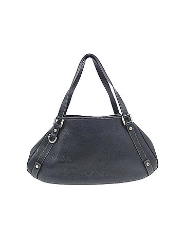 Gucci Navy Leather Shopper Bag (view 1)