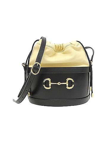 Gucci Black Leather Shopper Bag (view 1)