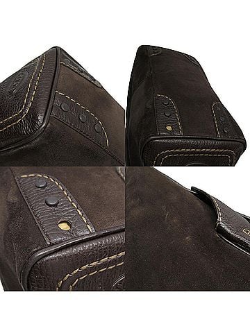 Tod's - Brown Suede Shoulder Bag (view 2)