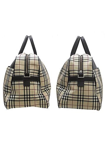 Burberry Nova Check Beige Canvas Travel Bag (view 2)