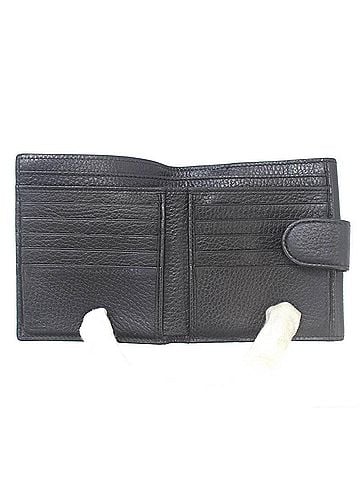 Gucci Interlocking G Black Leather Wallet (view 2)