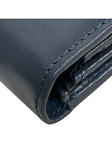Prada Vitello Blue Leather Wallet (view 2)