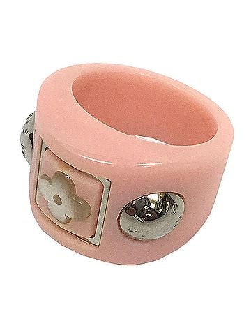 Louis Vuitton Pink Ceramic Ring Jewelry (view 1)