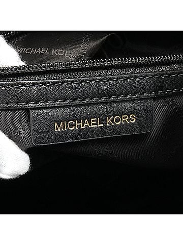 Michael Kors Bedford Black Leather Tote Bag (view 2)