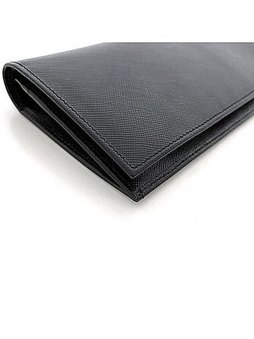 Prada Black Leather Wallet (view 2)