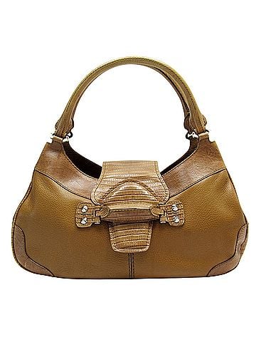Tod's Brown Leather Handbag (view 1)