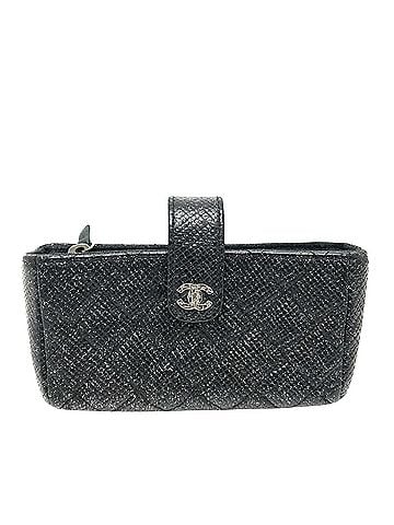 Chanel Matelassé Black Leather Wallet (view 1)
