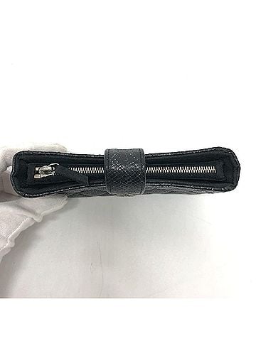 Chanel Matelassé Black Leather Wallet (view 2)