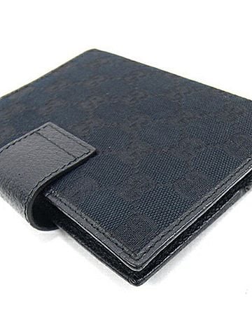 Gucci Couverture Agenda Black Canvas Wallet (view 2)